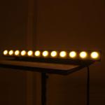 BARRE LED 12X3W CRISTAL GOLD